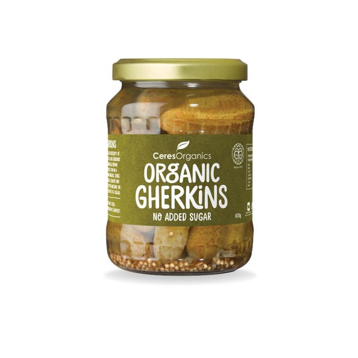 Ceres Organic Gherkins- 670g