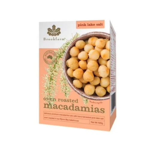 Brookfarm - oven roasted macadamia pink lake salt