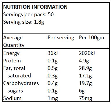 SUGARLESS CONFECTIONERY CO White Chocolate Crunch Balls - 90g